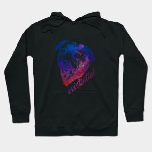 Cool Pug Dog Galaxy Shirt Hoodie